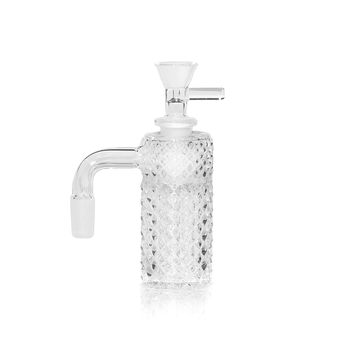 Jane West x Prism Ash Catcher 14mm 90° | Clear - Discreet Smoker