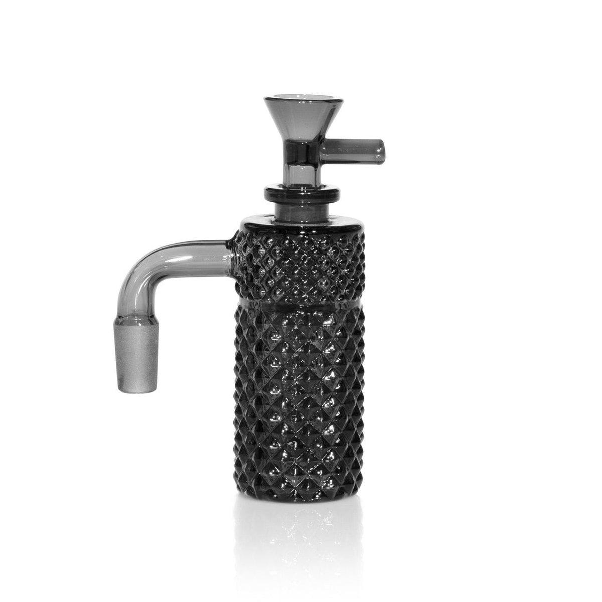 Jane West x Prism Ash Catcher 14mm 90° | Smoke Gray - Discreet Smoker