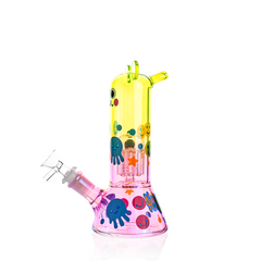Cute Character Beaker Bong with Jellyfish Design | Croia Glass - Discreet Smoker