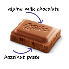 Milka Noisette 100g (GERMANY) - Discreet Smoker