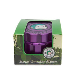 Green Monkey Grinder - Javan 4pc - 63mm - Discreet Smoker