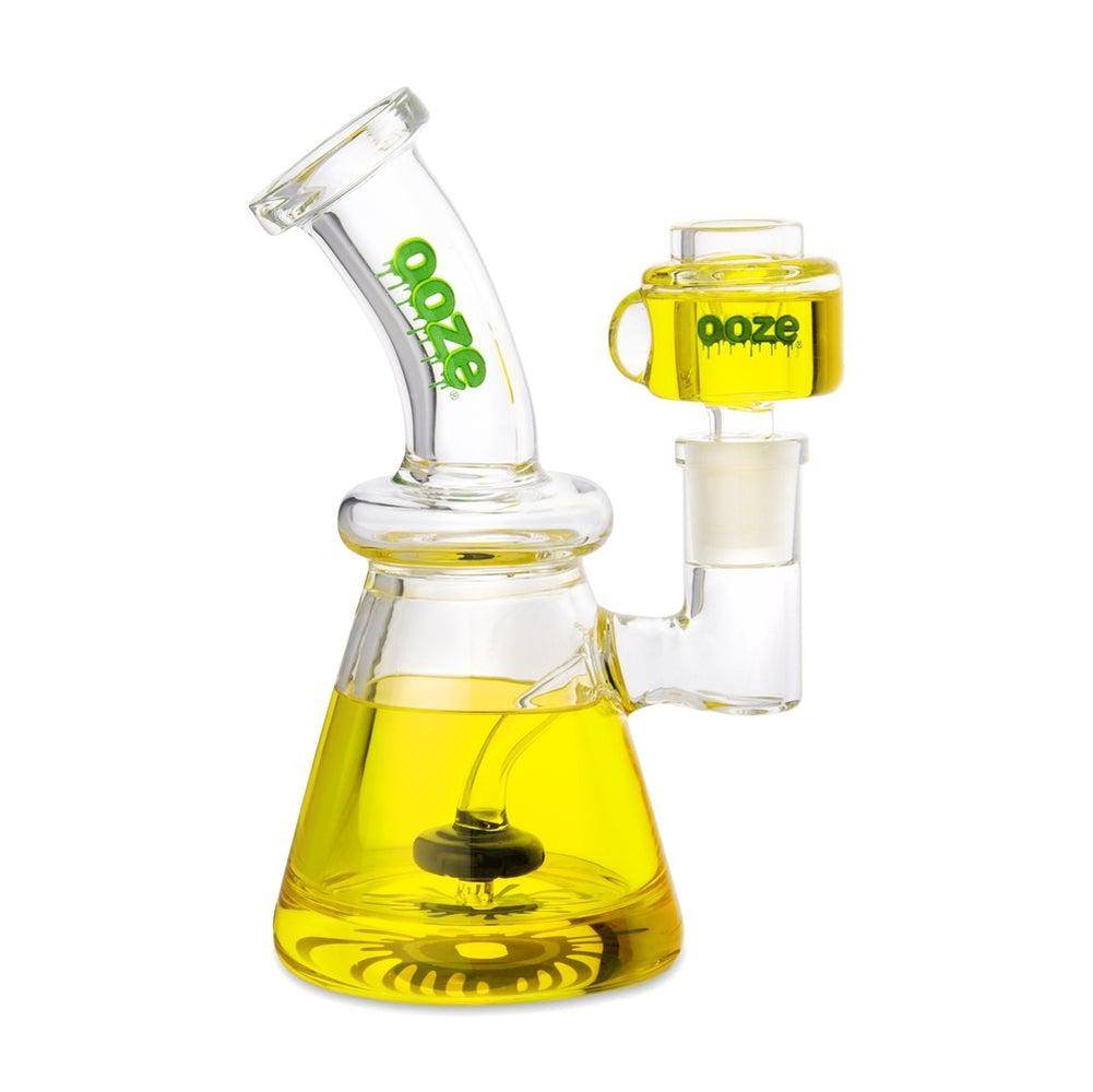 Ooze Glyco Bong Glycerin Chilled Glass Water Pipe - Discreet Smoker