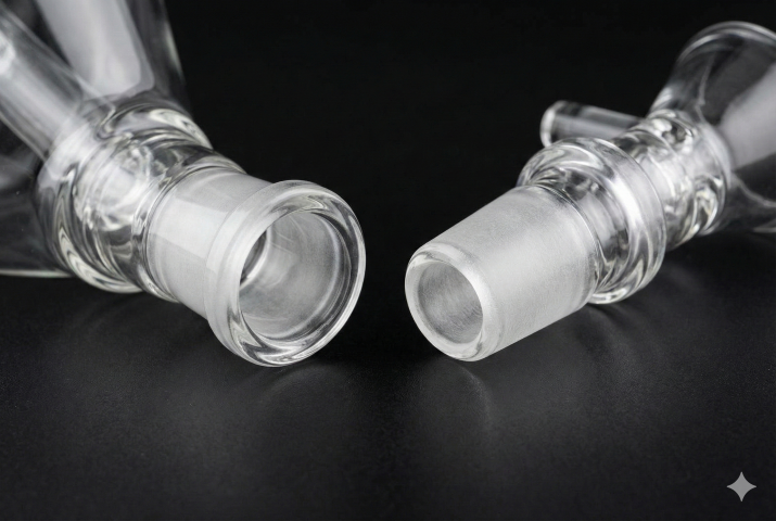 Tamaños y ángulos de juntas de bongs explicados