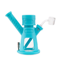 Ooze Hyborg Silicone Glass 4-in-1 Hybrid Water Pipe and Nectar Collector - Discreet Smoker