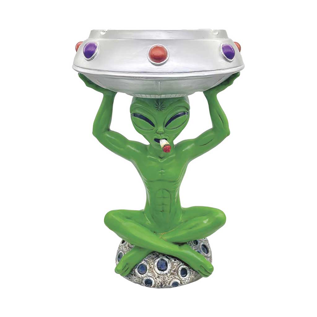 JUMBO ALIEN UFO ASHTRAY - Discreet Smoker