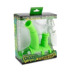Ooze Steamboat Silicone Bubbler - Discreet Smoker