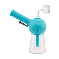 Ooze Blaster Silicone Glass 4-in-1 Hybrid Water Pipe and Dab Straw - Discreet Smoker