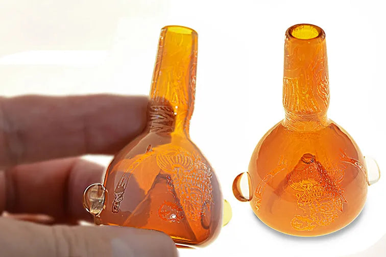 Fume Glass Glass Bowl - Discreet Smoker
