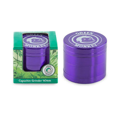 Green Monkey Grinder - Capuchin 4pc - 40mm - Discreet Smoker