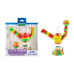 Ooze Cranium Silicone 4-in-1 Hybrid Water Pipe - Discreet Smoker