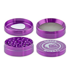 Green Monkey Grinder - Capuchin 4pc - 63mm - Discreet Smoker