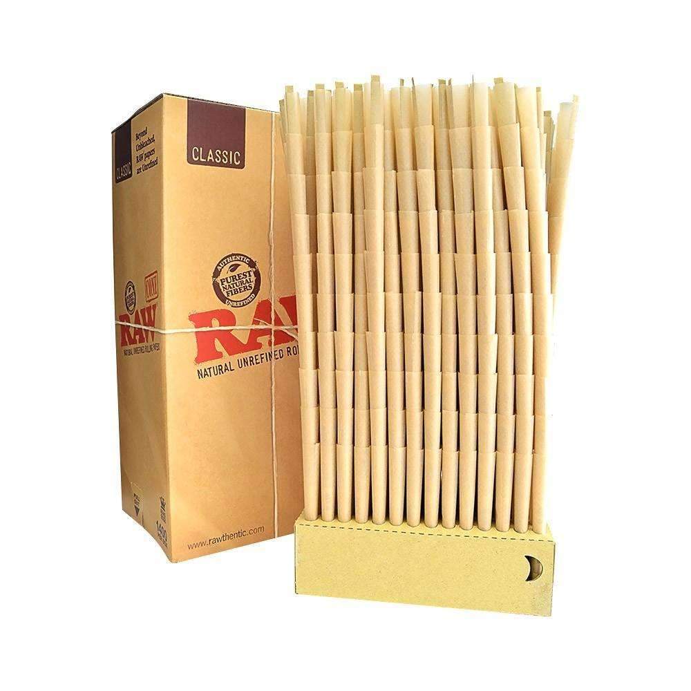 RAW Classic King Size Cones Bulk - 1400ct - Discreet Smoker