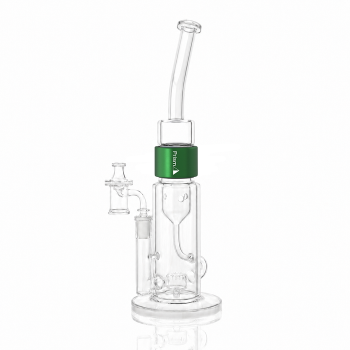Clear Bent Klein Incycler, Green
