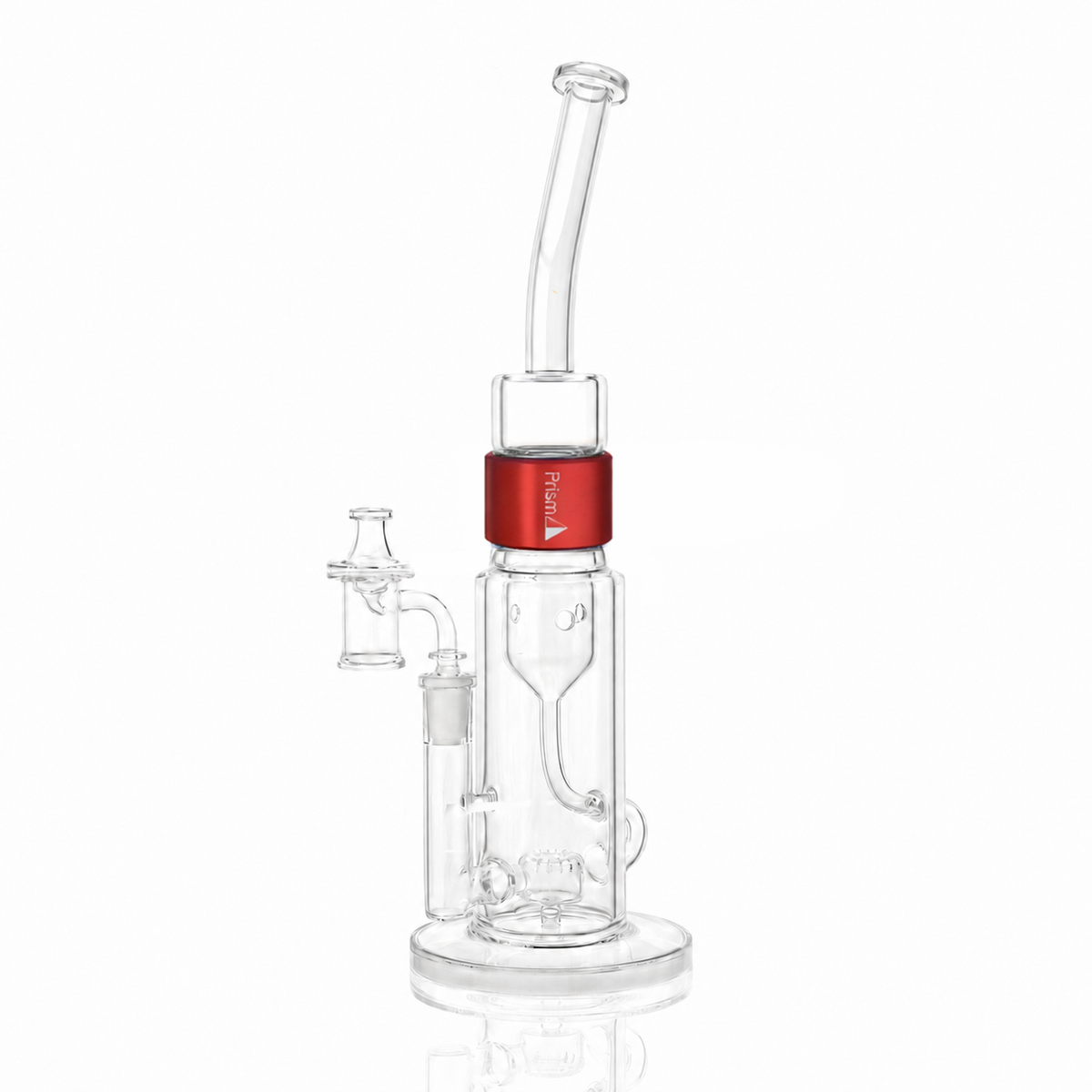 Clear Bent Klein Incycler - Discreet Smoker