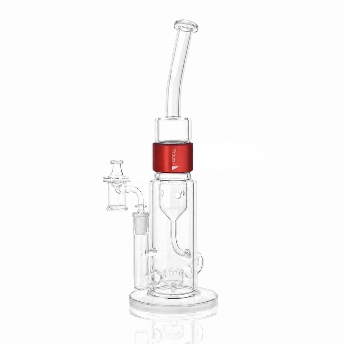 Clear Bent Klein Incycler, Red