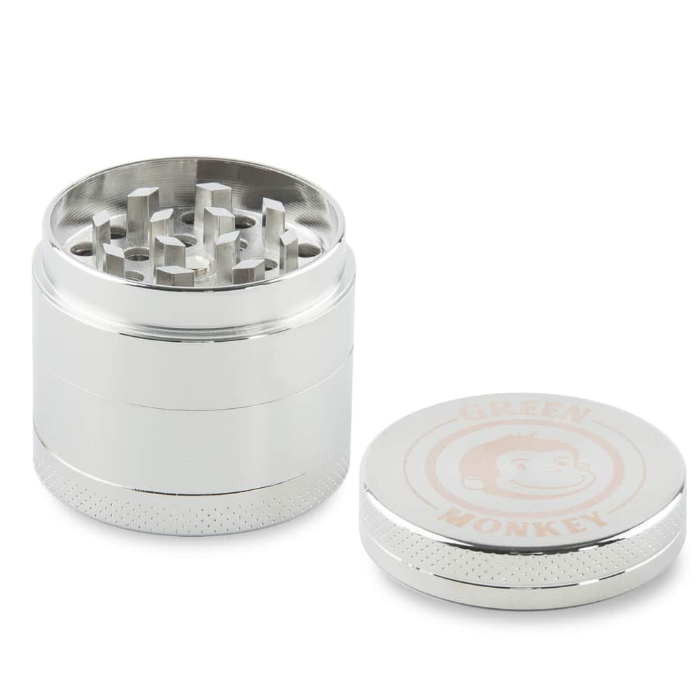 Green Monkey Grinder - Capuchin 4pc - 40mm - Discreet Smoker