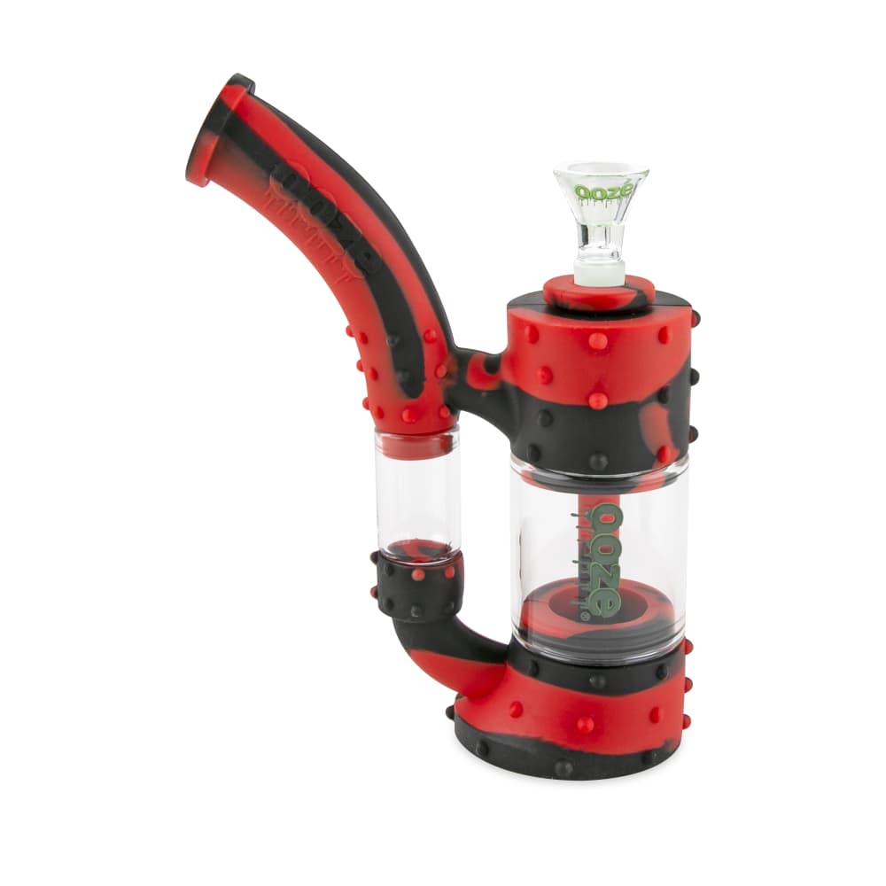 Ooze Stack Pipe Silicone Bubbler - Discreet Smoker