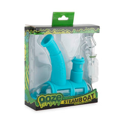 Ooze Steamboat Silicone Bubbler - Discreet Smoker