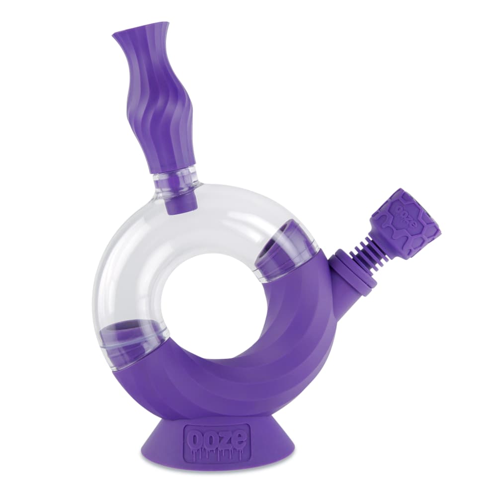 Ooze Ozone Silicone Water Pipe and Dab Straw