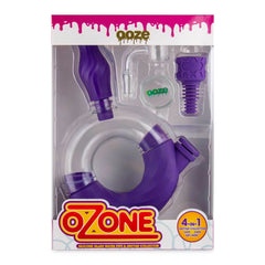Ooze Ozone Silicone Water Pipe and Dab Straw - Discreet Smoker