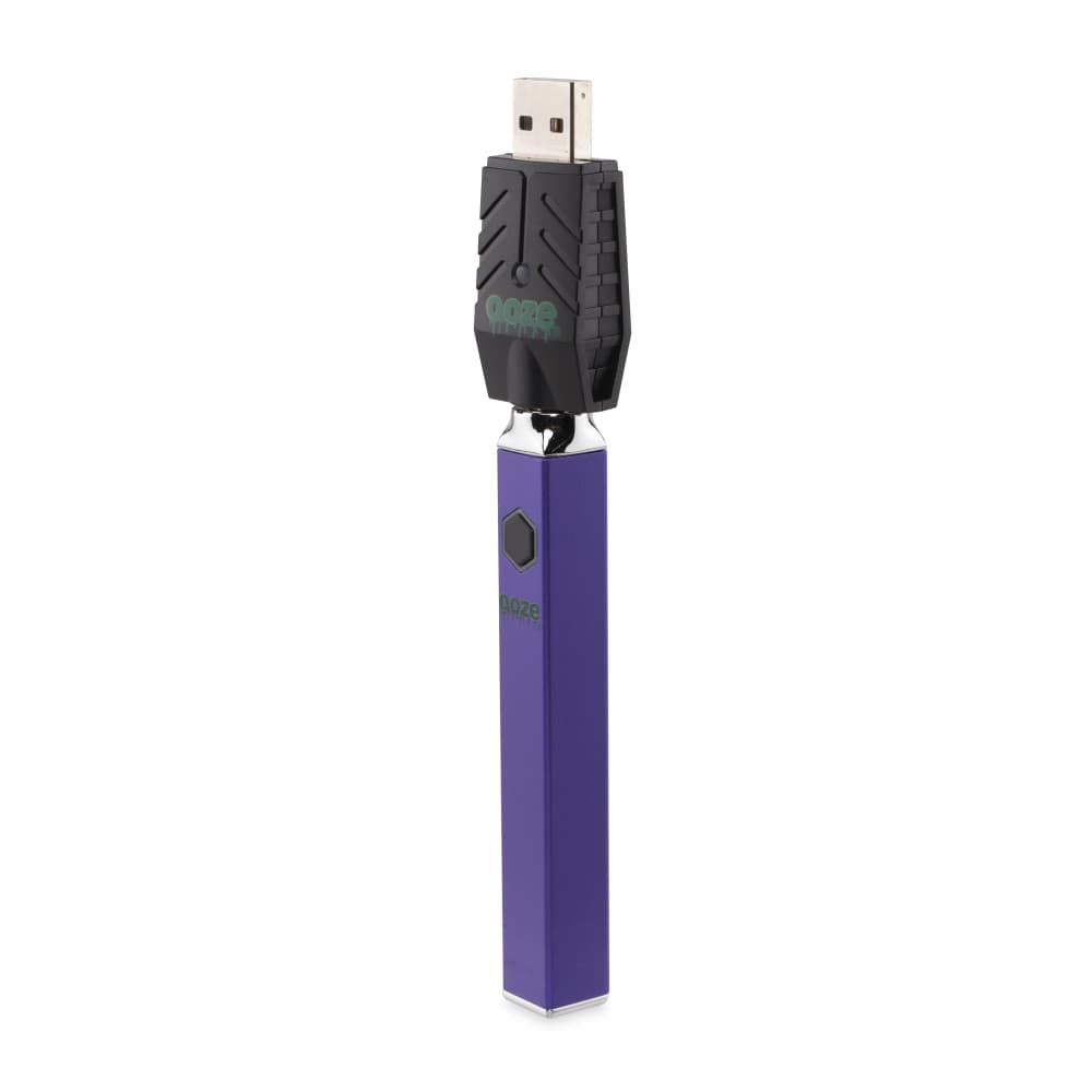 Ooze Quad 510 Thread 500 mAh Square Vape Pen Battery - Discreet Smoker