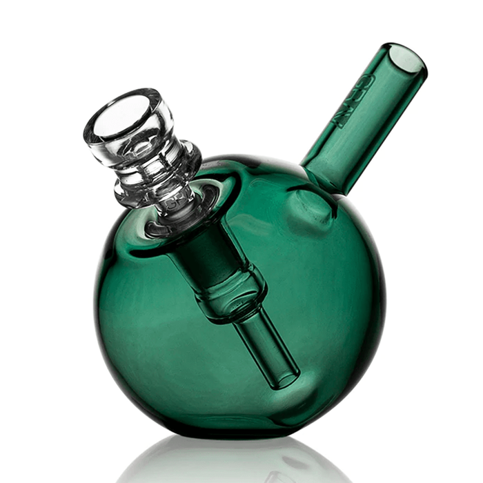 Grav Spherical Pocket Bubbler, Lake Green