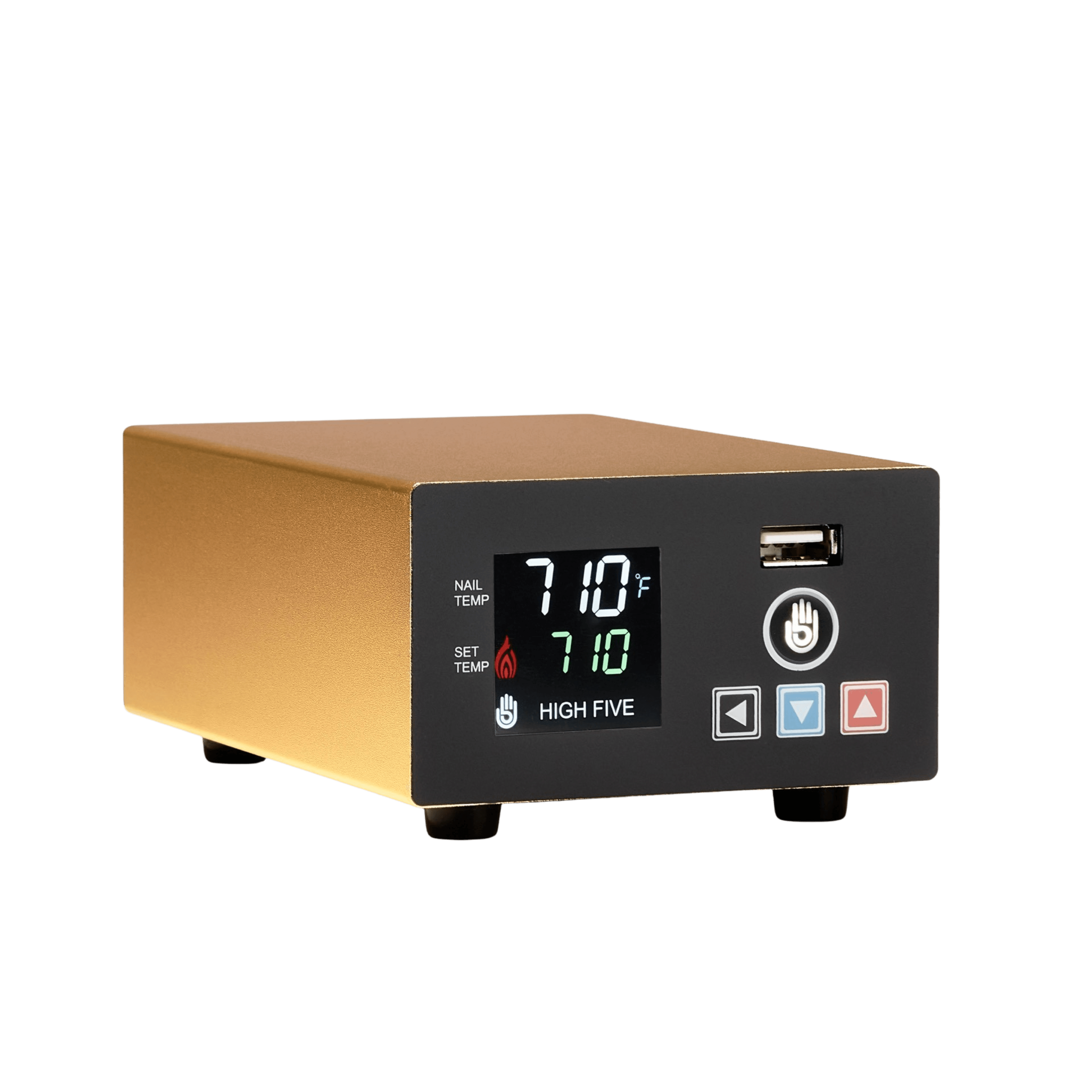 LCD E-Nail Hybrid Nail & Rig Kit - Discreet Smoker