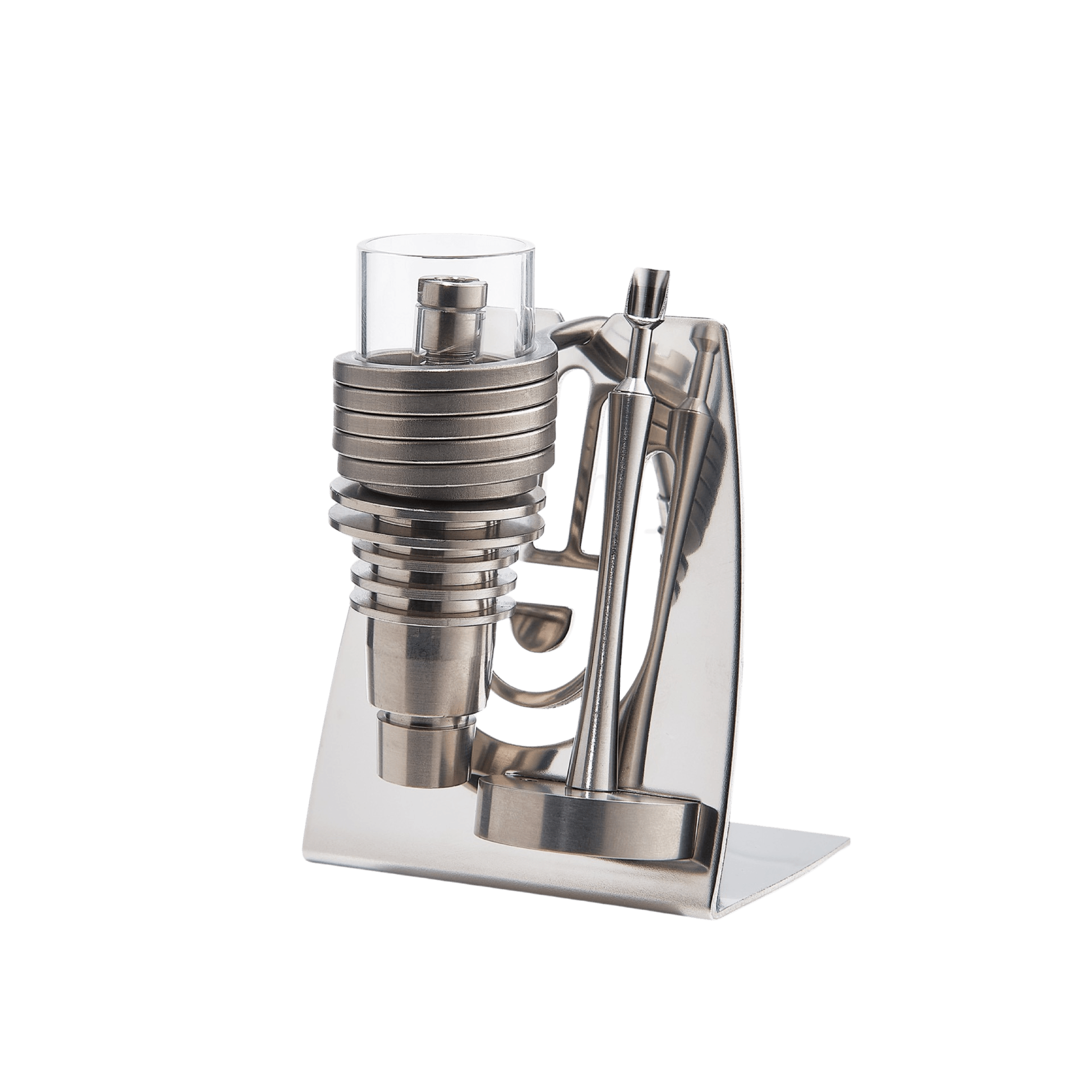 LCD E-Nail Hybrid Nail & Rig Kit - Discreet Smoker