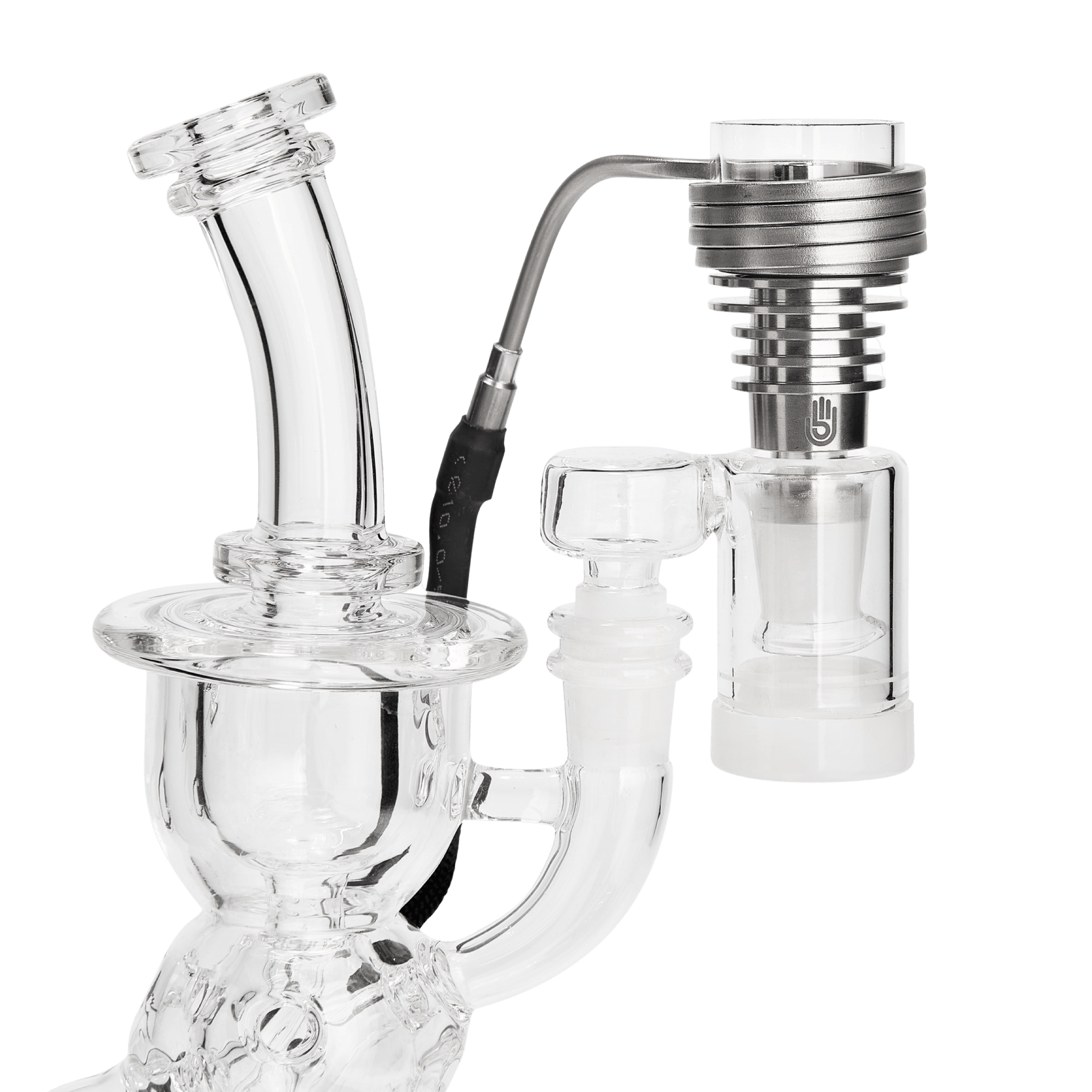 LCD E-Nail Hybrid Nail & Rig Kit - Discreet Smoker