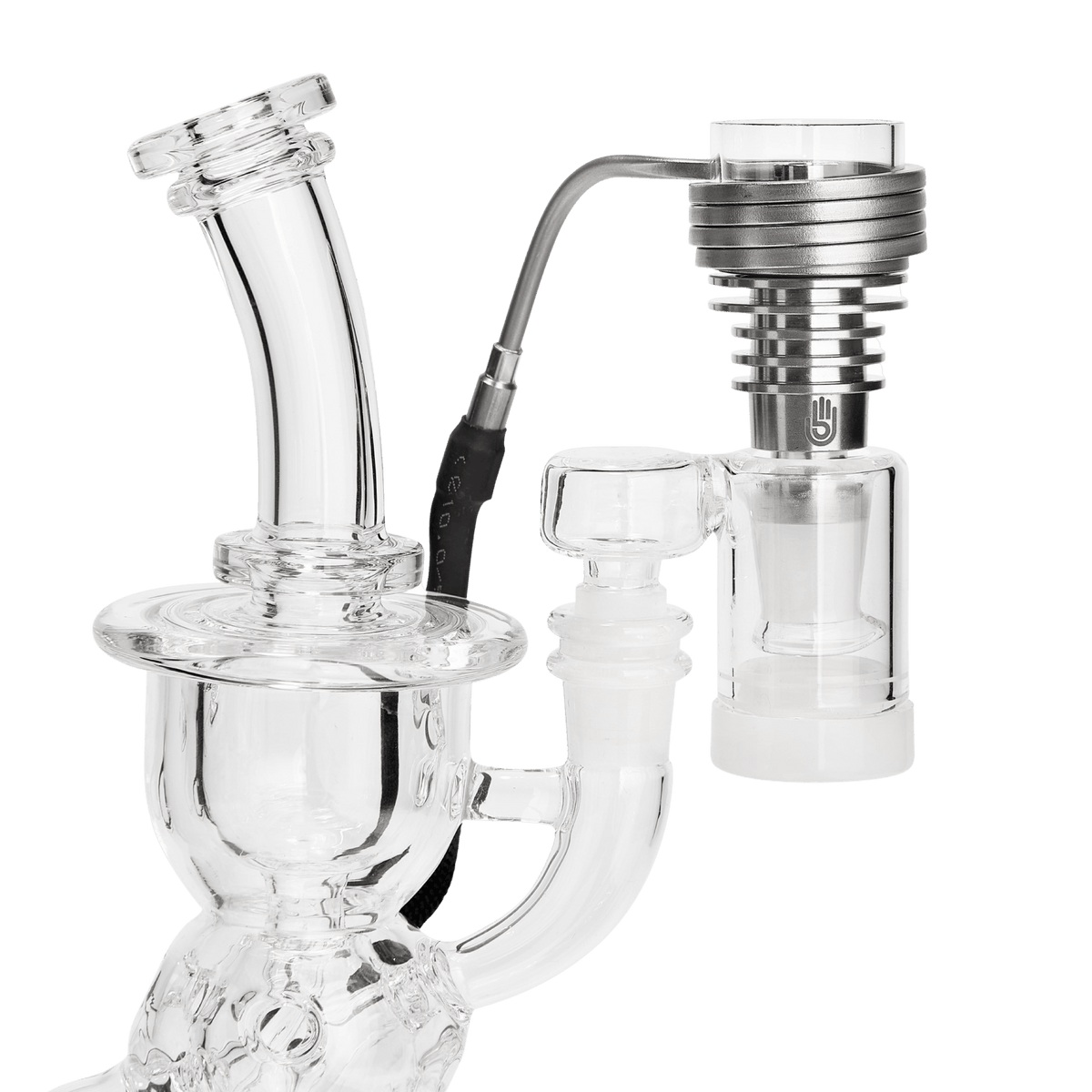 LCD E-Nail Hybrid Nail & Rig Kit - Discreet Smoker