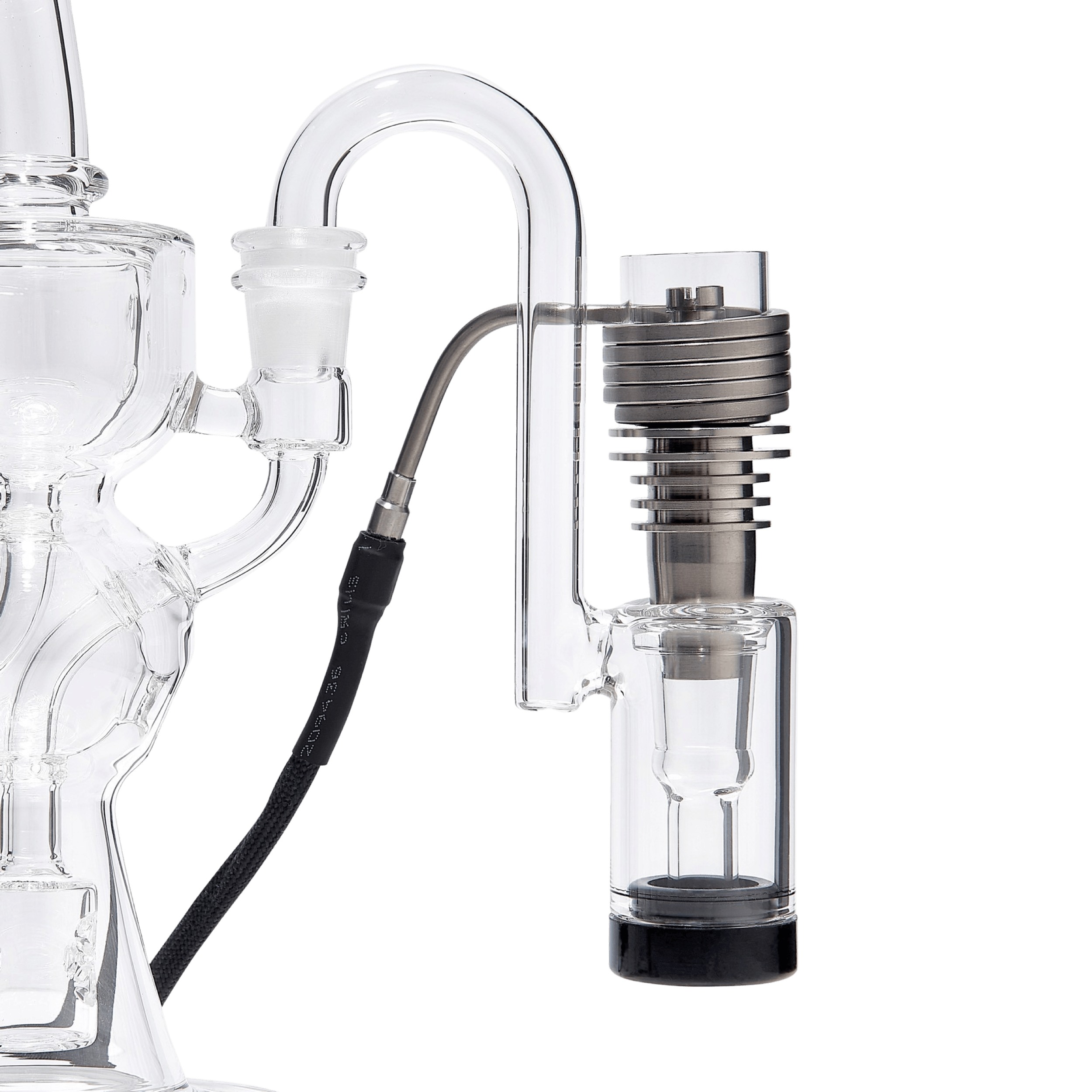 LCD E-Nail Hybrid Nail & Rig Kit - Discreet Smoker