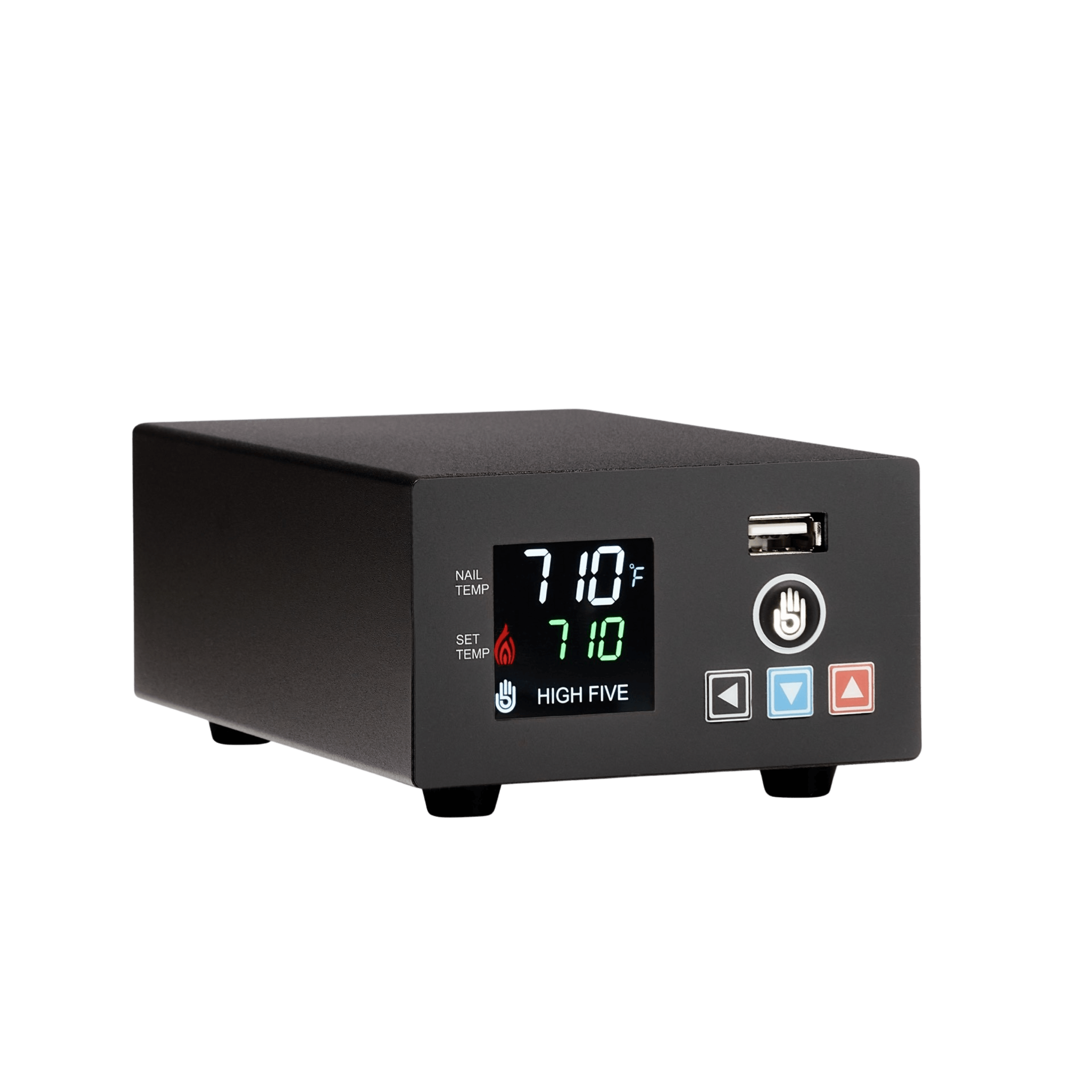 LCD E-Nail Hybrid Nail & Rig Kit - Discreet Smoker