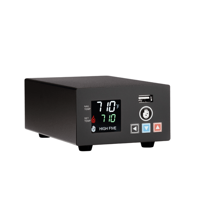 LCD E-Nail Hybrid Nail & Rig Kit, Black