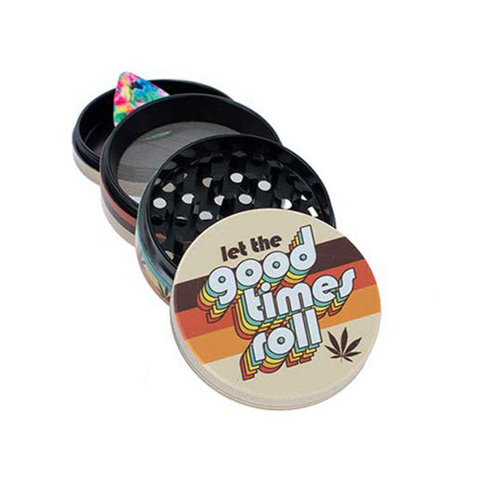 LET THE GOOD TIMES ROLL WACKY GRINDER - Discreet Smoker