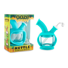 Ooze Kettle Silicone Bubbler - Discreet Smoker