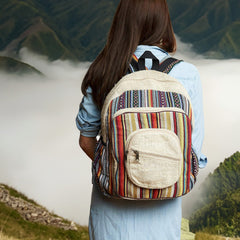 Core Hemp Large Backpack - ॐ Boho - Discreet Smoker