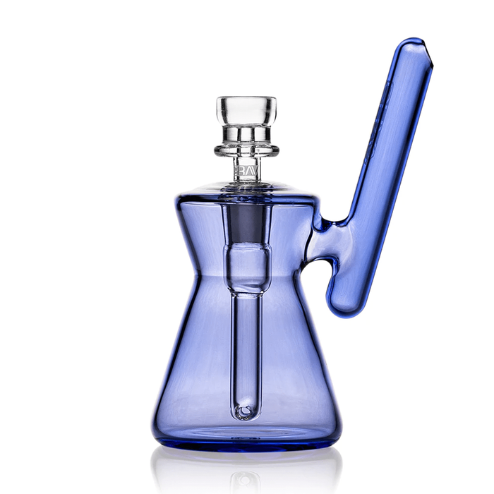 Grav Houseglass Pocket Bubbler, Light Cobalt