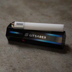 Litsaber OG · Interactive LED 510 Battery - Discreet Smoker