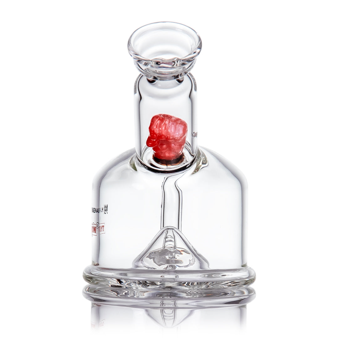 MJ Arsenal x Tyson 2.0 Punch-Out Bubbler - Discreet Smoker
