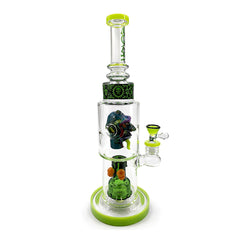 LOOKAH 15 INCH SCULPTED HEAD GLASS DAB RIG