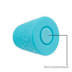 Ooze Blaster Silicone Glass 4-in-1 Hybrid Water Pipe and Dab Straw - Discreet Smoker