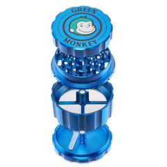 Green Monkey Grinder - Javan 4pc - 63mm - Discreet Smoker