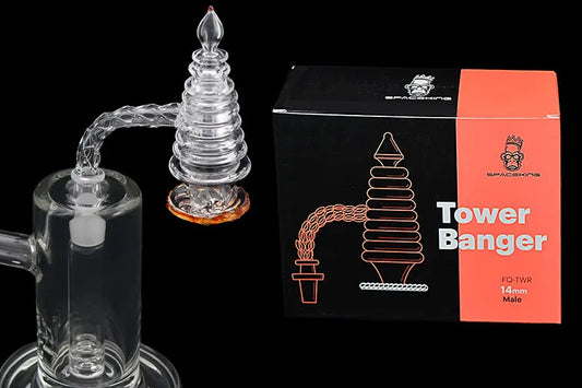 Space King Tower Banger - Handmade - Discreet Smoker