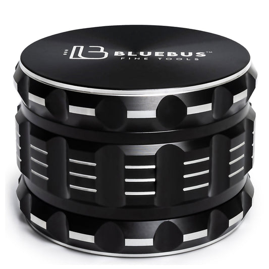 GAC 2.5" Ceramic Grinder Black - Discreet Smoker
