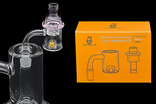 Space King Thermochromic Core Reactor Banger Kit (Orange) - Discreet Smoker