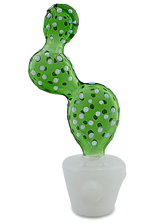 Cactus Pot Glass Pipe - Discreet Smoker