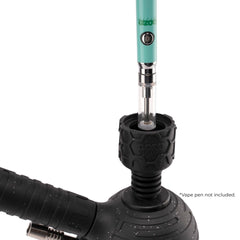 Ooze Blaster Silicone Glass 4-in-1 Hybrid Water Pipe and Dab Straw - Discreet Smoker