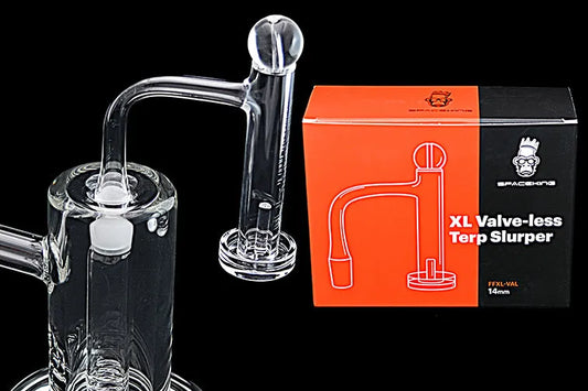 Space King XL Valve-less Terp Slurper (Red / Black) - Discreet Smoker