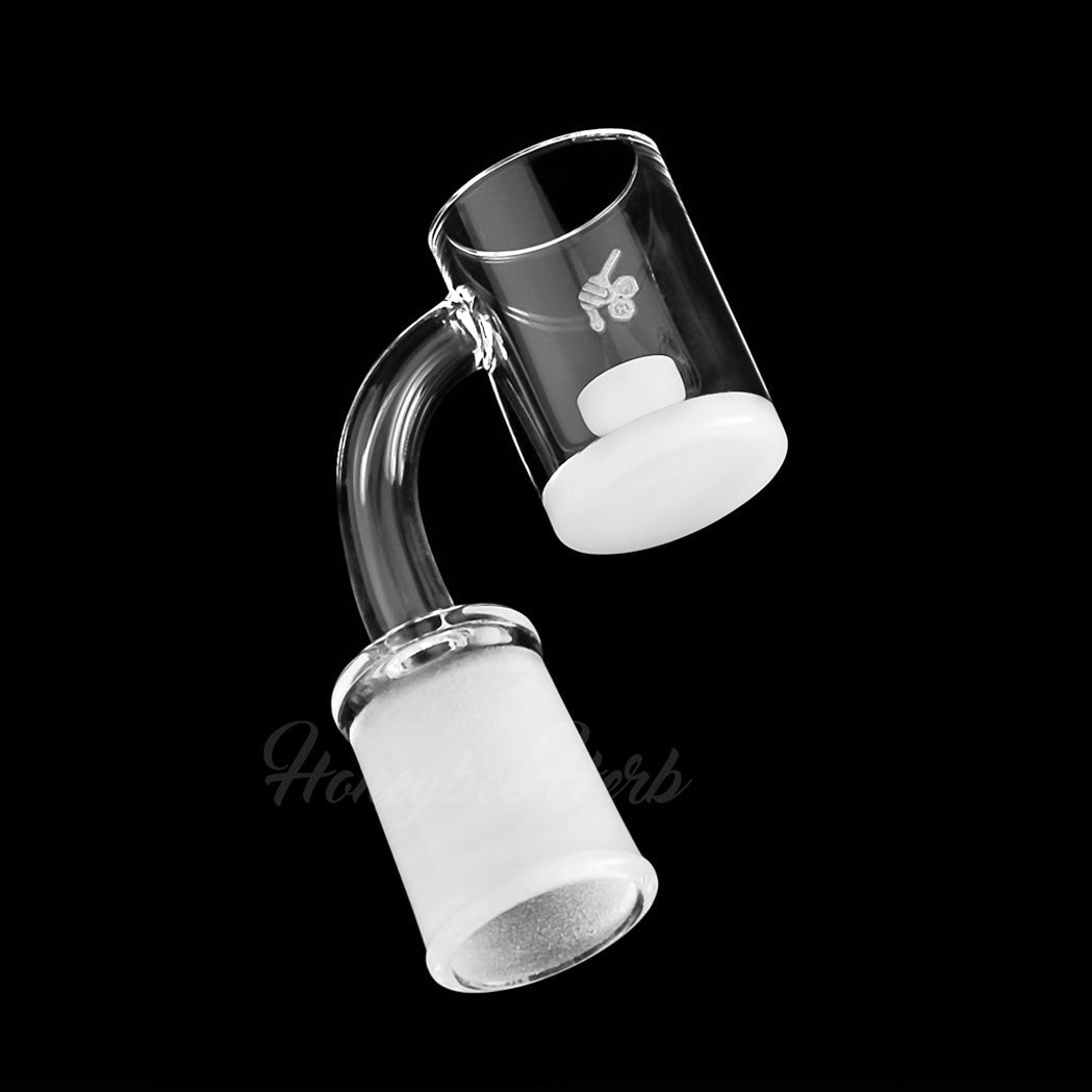 HONEY & MILK CORE REACTOR QUARTZ BANGER - 90° DEGREE | YL - Discreet Smoker