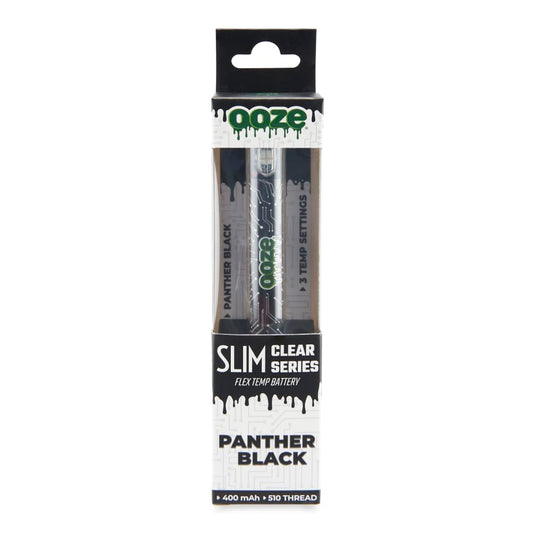 Slim Clear Series Transparent 510 Vape Battery - Discreet Smoker